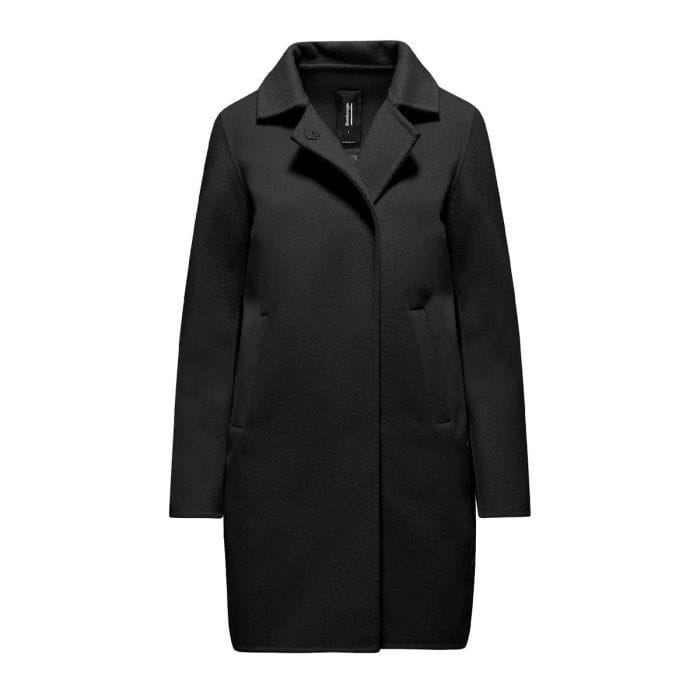 CAPPOTTO BI-MATERIALE DONNA