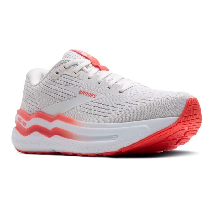 BROOKS GHOST MAX DONNA 050497901_174 174 WHITE/HOT C A3