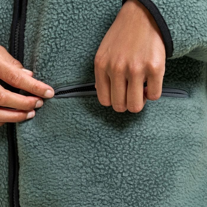 Felpa con cappuccio da donna con cerniera, per autunno e
