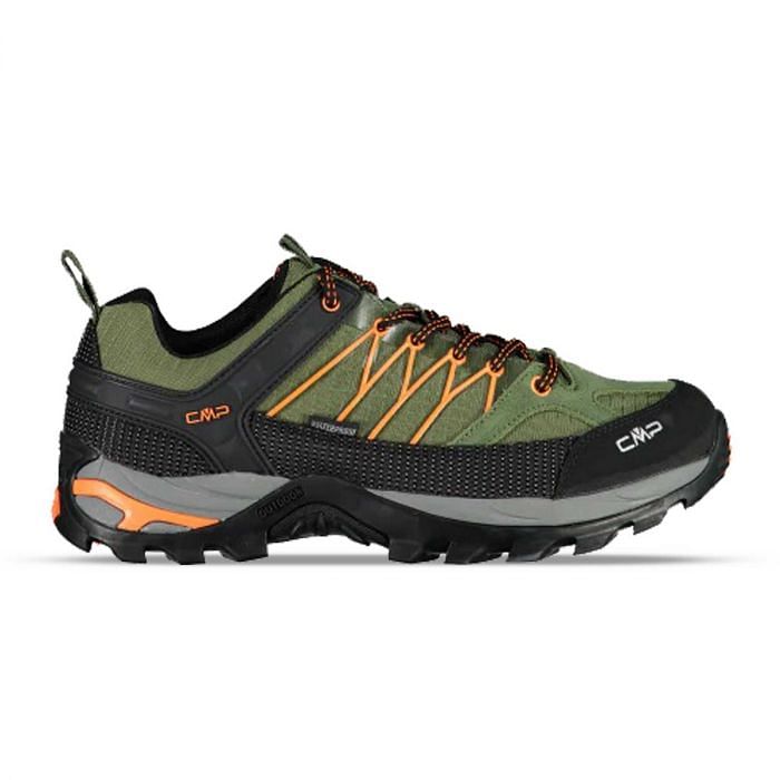 CMP RIGELL LOW WATERPROOF 045258001 01FL TORBA ORANGE Trekking Basse Scarpe Montagna Sport