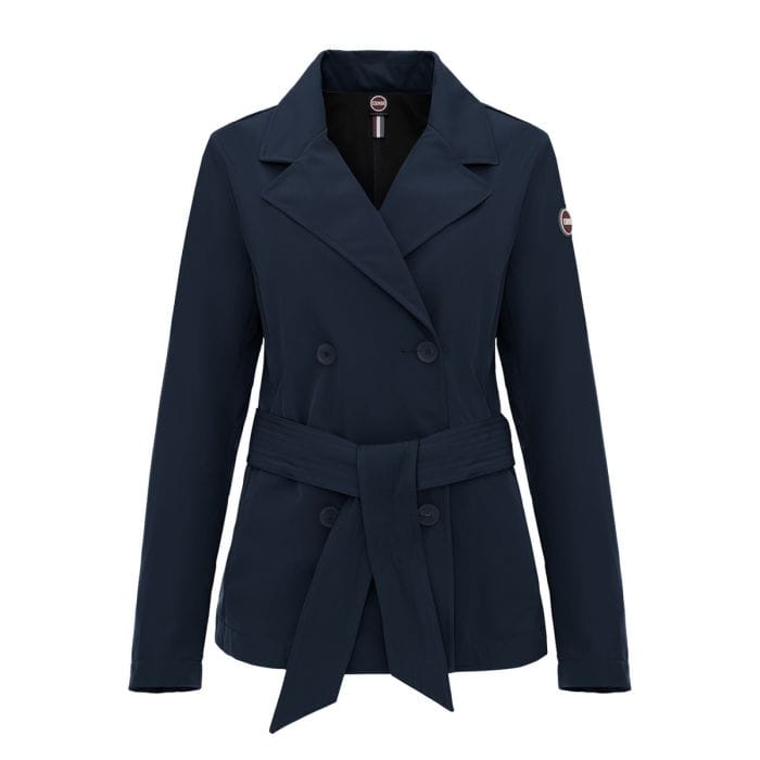Colmar Impermeabile Donna Blu TRENCH CORTO SOFTSHELL DONNA