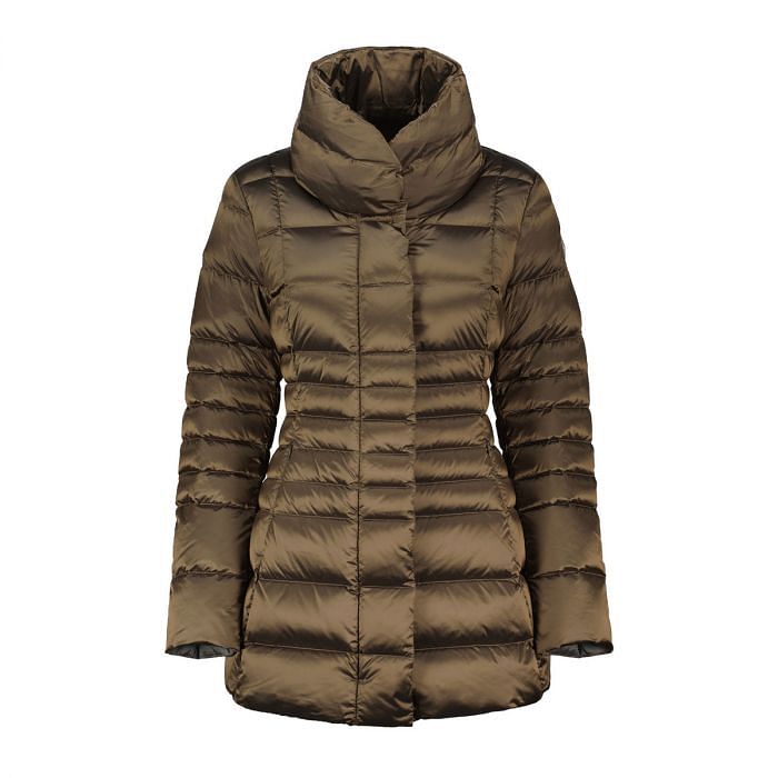COLMAR ORIGINALS PIUMINO ASIMMETRICO RECYCLED DONNA 050211301 06 DARK COFFE CREA Piumini Giacconi Donna Moda