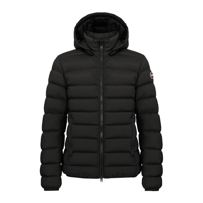 PIUMINO STRETCH CON CAPPUCCIO STACCABILE