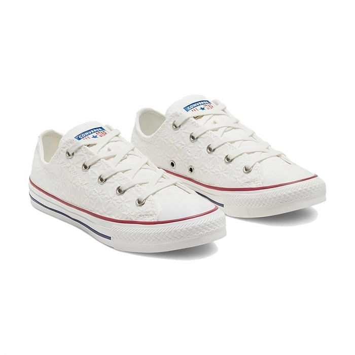 Converse pizzo sangallo top