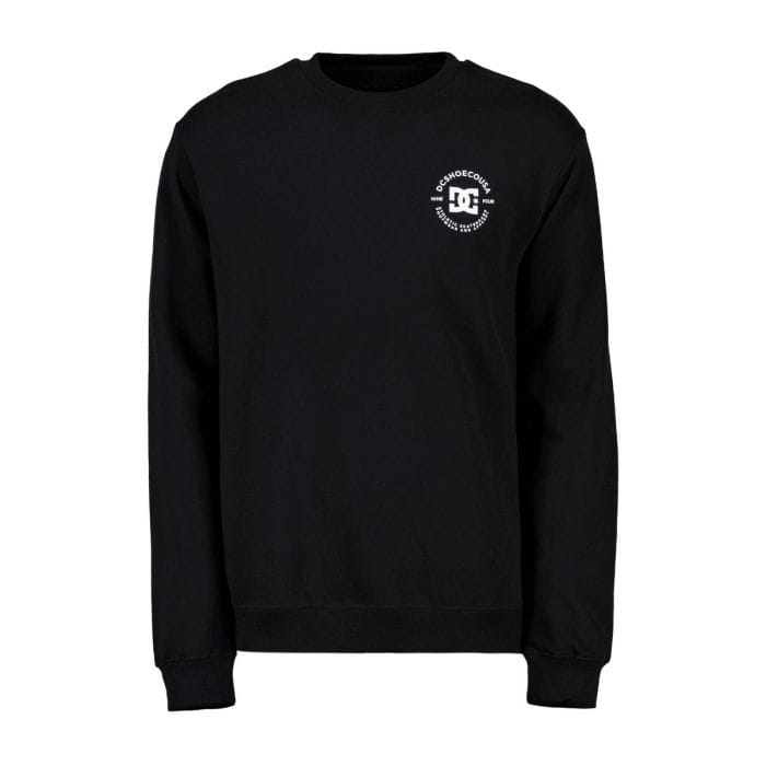 Dc Felpa DC SHOES FELPA GIROCOLLO STAR PILOT FB 045714101_KVJ0 BLACK - Main Image