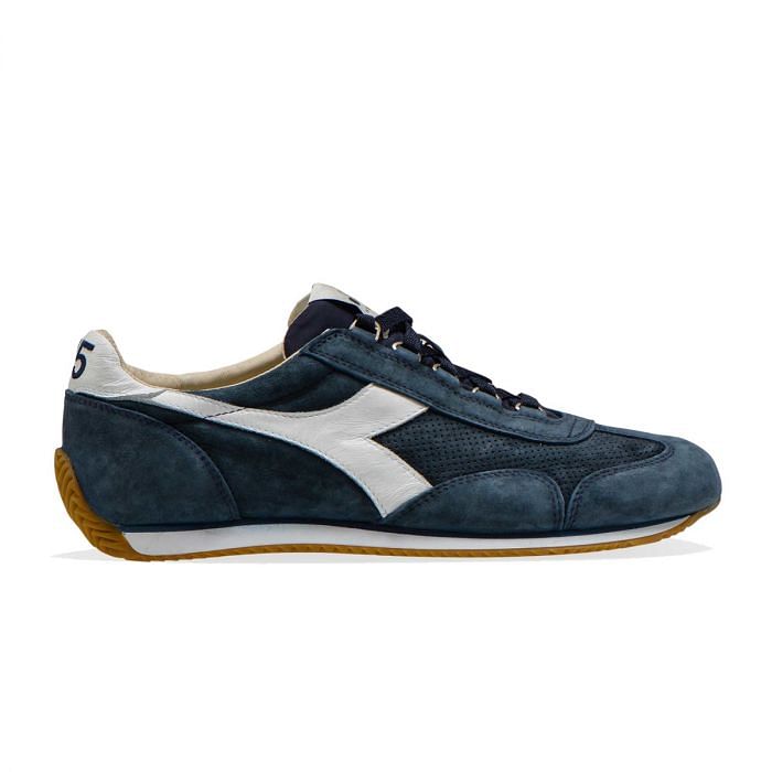 DIADORA HERITAGE EQUIPE SUEDE STONE WASH 041186901 C2074 NAVY WHITE Tutte Sneaker Scarpe