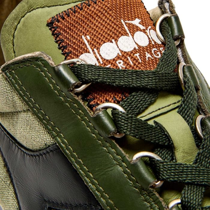 DIADORA HERITAGE - EQUIPE H DIRTY STONE WASH EVO - 049879401_70396 - SAGE  GREEN - Tutte - Sneaker - Scarpe