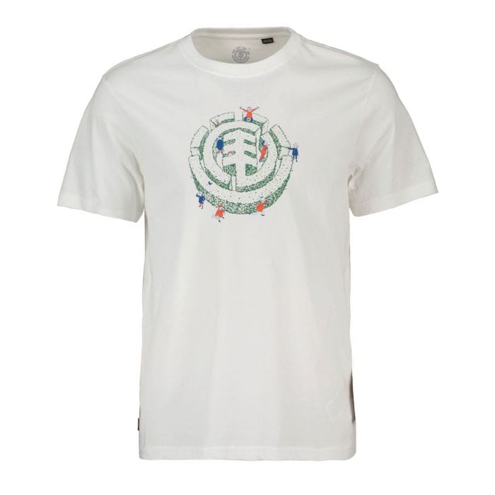 ELEMENT T-SHIRT MAZE 048854001_WBB0 OPTIC WHITE T-shirt
