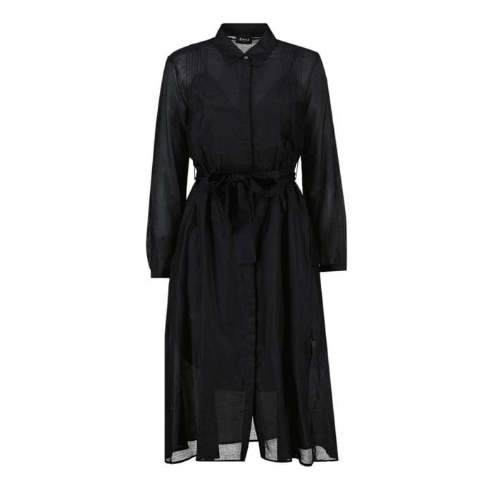 EMME MARELLA ABITO LUNGO CHEMISIER CINTURA SEDE DONNA