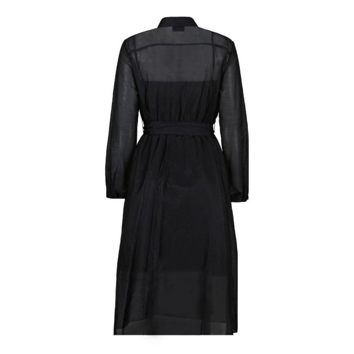 EMME MARELLA ABITO LUNGO CHEMISIER CINTURA SEDE DONNA