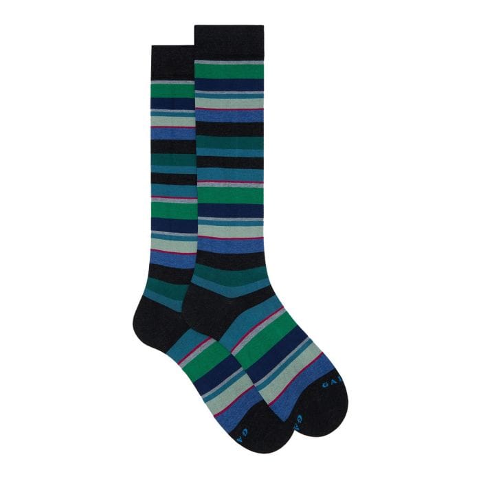 Buff Multi Strisce Scaldacollo In Lana Merino Leggera - Unisex, Morbido E Traspirante
