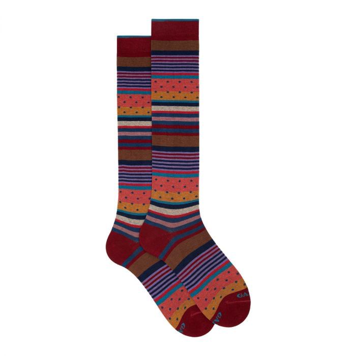 GALLO CALZA LUNGA MIX POIS DONNA 051502301_32681 MULTI COLOR