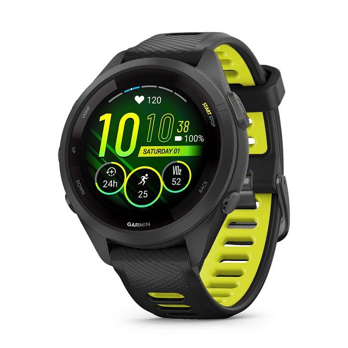 GARMIN FORERUNNER 265S BLACK 047836901 13 BLACK Orologi Gps Strumenti Tecnologici Sport