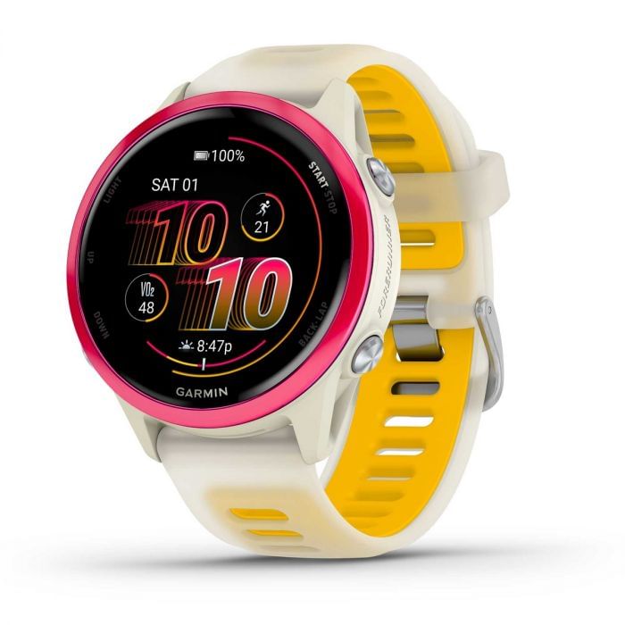 GARMIN - FORERUNNER 570 42MM BONE RASPBERRY MANGO - 051708501_02 - BONE  RASPBERRY - Orologi Gps - Strumenti Tecnologici - Sport
