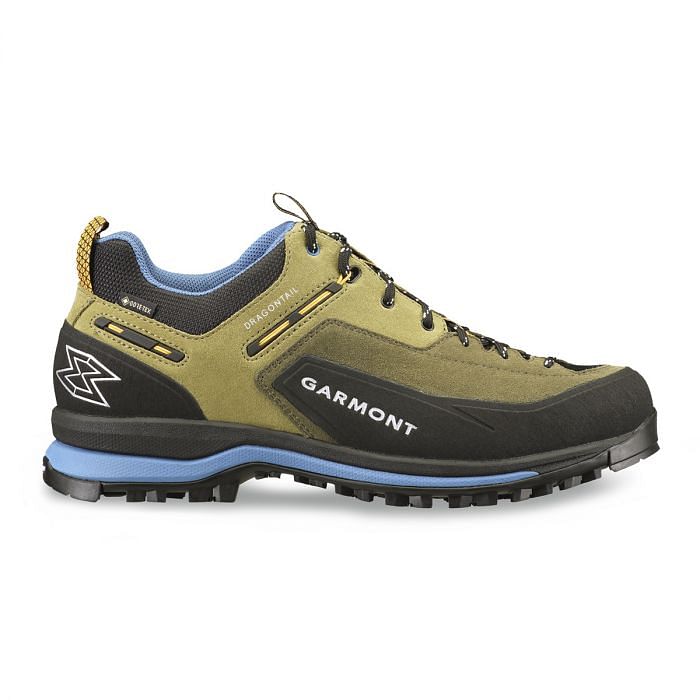 GARMONT DRAGONTAIL TECH GTX 047044301 OG OLIVE GREEN BLU Trekking Basse Scarpe Montagna Sport