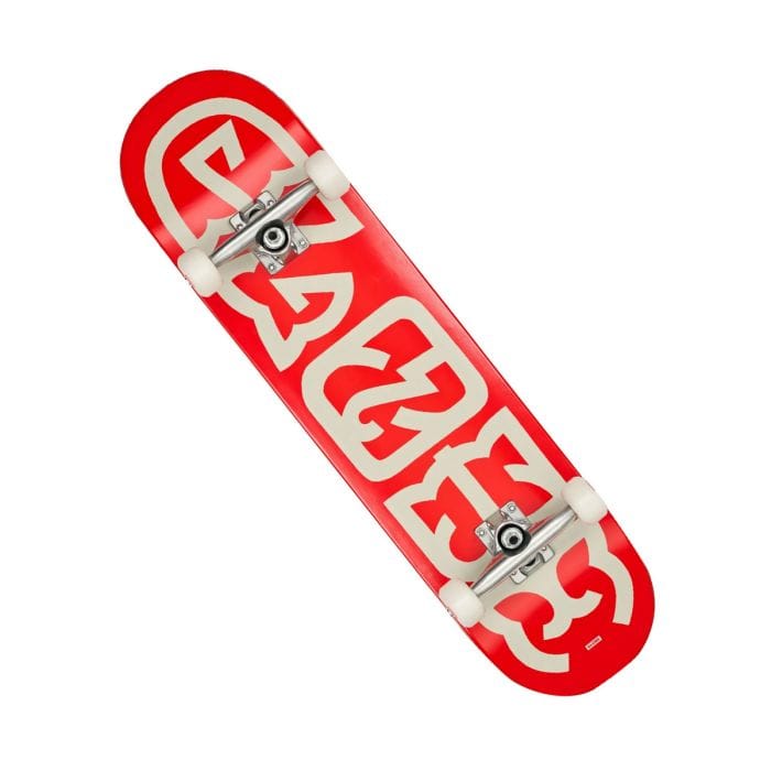 GLOBE SKATEBOARD G0 HEYMAN 049836301_ROW RED OFF WHITE - Main Image