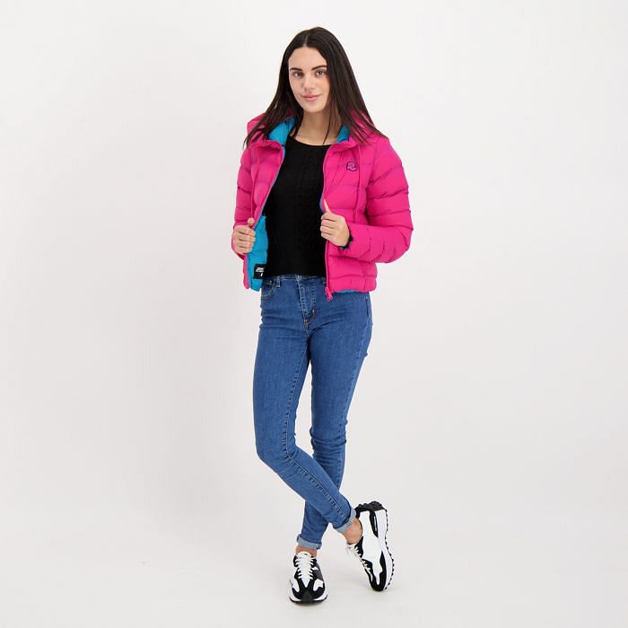 INVICTA PIUMINO CON CAPPUCCIO IN THERMORE DONNA 046105501 1700 FUCSIA Piumini Giacconi Donna Moda