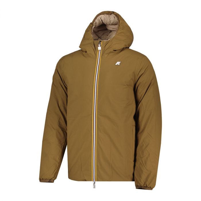 K-WAY PIUMINO CON CAPPUCCIO JACK STRETCH THERMO DOUBLE