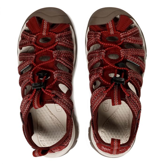 KEEN WHISPER DONNA 042830101 REDA RED DAHLIA Sandali Montagna Sport