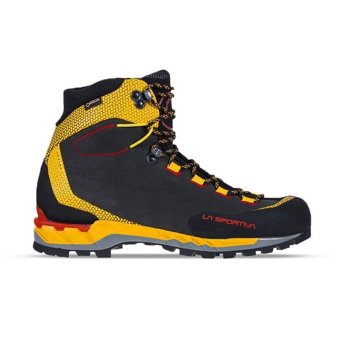 LA SPORTIVA TRANGO TECH LEATHER GTX 041704701 BKYE BLACK YELLOW Trekking Alte Scarpe Montagna Sport