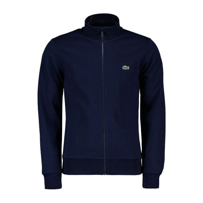 LACOSTE - FELPA FULL ZIP LOGO - 046184501_166 - BLU - Felpe