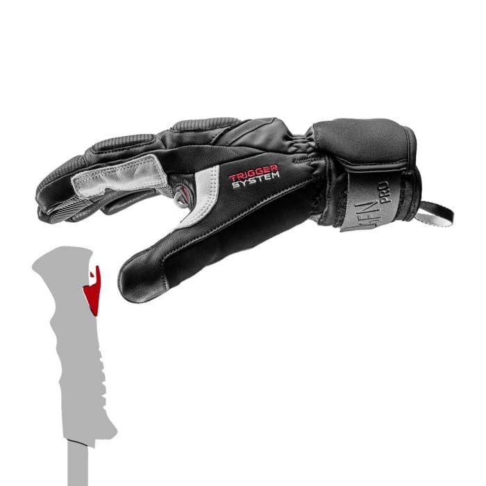 Guanti Da Sci A 3 Dita Uomo Donna, Caldi E Impermeabili Con Thinsulate, Per Neve E Inverno, Taschina Con Zip - 4