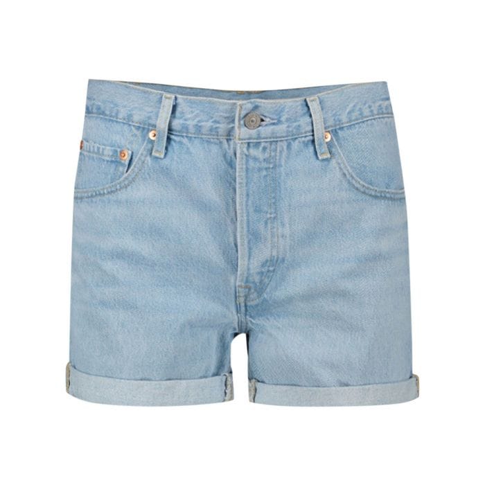 Levi's 501 Rolled Short – Pantaloncini Di Jeans Donna In Cotone 100%, Irresistibili E Naturalmente Trendy