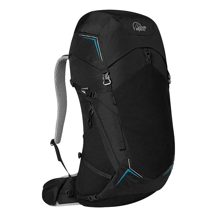 LOWE ALPINE ZAINO AIRZONE TREK 45 10 L 040813401 BLK BLACK Zaini Zaini Montagna Sport