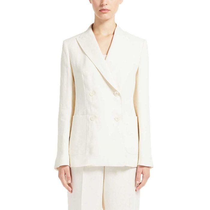 Weekend Maxmara Giacconi Max Mara 2022 MAX MARA WEEKEND GIACCA BLAZER  DOPPIO PETTO IN CANVAS DONNA