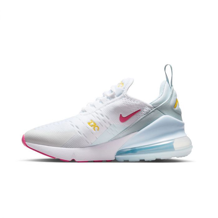 NIKE AIR MAX 270 BAMBINO 049209501 117 WHITE PINKSICLE Tutte Sneaker Scarpe