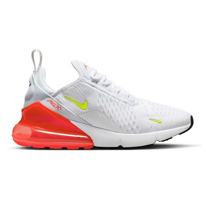 NIKE AIR MAX 270 DONNA 047276601 114 WHITE VOLT BRIG Tutte Sneaker Scarpe