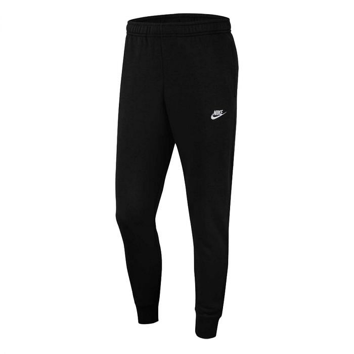 NIKE PANTALONI CLUB JOGGER 040985901 010 BLACK BLACK WH Pantaloni Lunghi Sport Style Uomo Moda