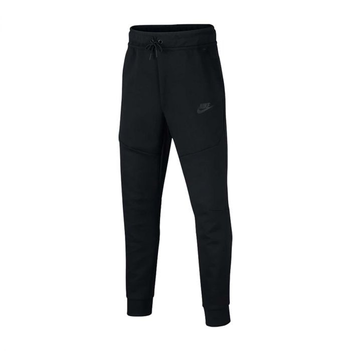 NIKE - PANTALONI TECH FLEECE BAMBINO - 040976801_010 - BLACK/(BLACK) -  Pantaloni Lunghi - Abbigliamento - Bambino - Moda
