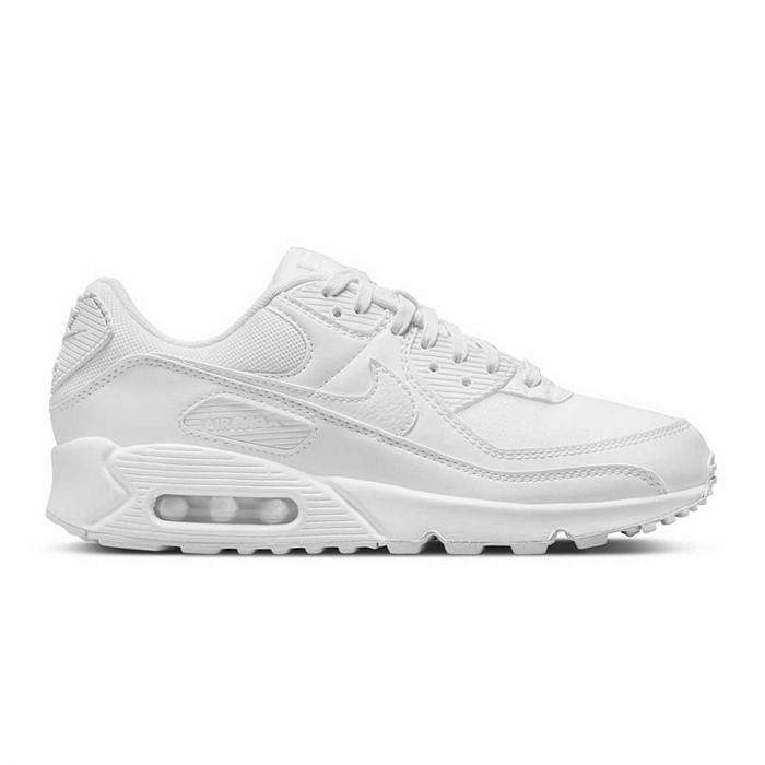 NIKE AIR MAX 90 DONNA 046960301 100 WHITE WHITE WHI Tutte Sneaker Scarpe