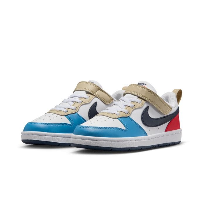 NIKE COURT BOROUGH LOW RECRAFT BAMBINO 051524501_124 WHITE