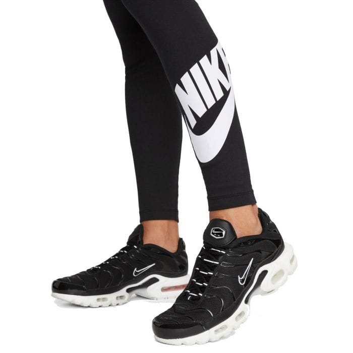 NIKE LEGGINGS FUTURA DONNA 048330001_010 BLACK/WHITE