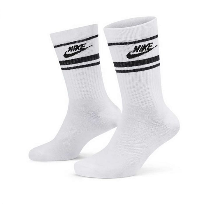 NIKE - CALZE EVERYDAY ESSENTIAL 3PACK - 045823901_103 - WHITE BLACK - Calze  - Abbigliamento - Training e Palestra - Sport