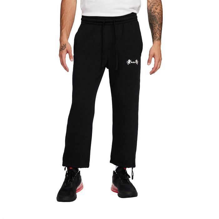 NIKE PANTALONI LEBRON FELPATI 048320601 010 BLACK PHANTOM Pantaloni Lunghi Abbigliamento Basket Sport