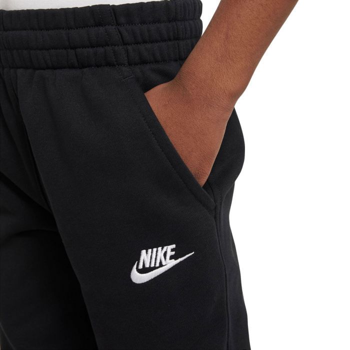 NIKE PANTALONI CLUB BAMBINO 048773101_010 BLACK/WHITE