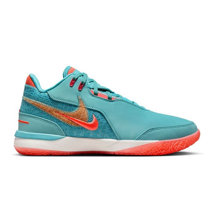 NIKE LEBRON NXXT GEN AMPD MIAMI 049581601 401 MINERAL BLUE LT Scarpe Basket Sport