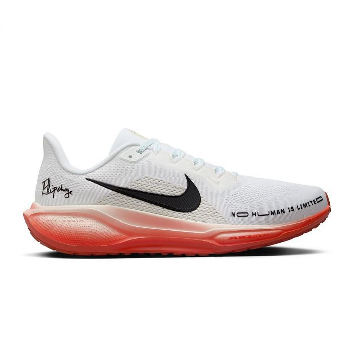 NIKE AIR ZOOM PEGASUS 41 ELIUD KIPCHOGE 049992301 100 WHITE BLACK PAL A3 max ammortizzamento Scarpe Running Sport