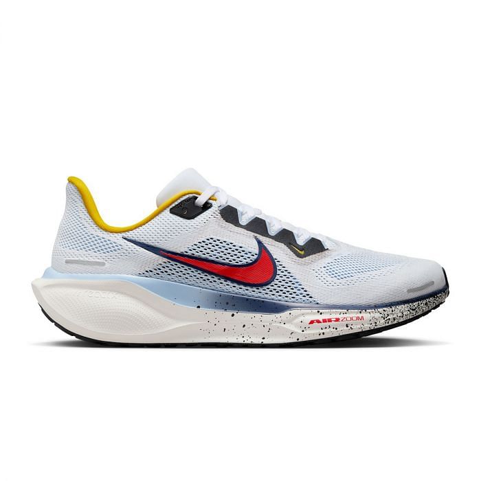 NIKE AIR ZOOM PEGASUS 41 049556701 100 WHITE SPEED RED A3 max ammortizzamento Scarpe Running Sport