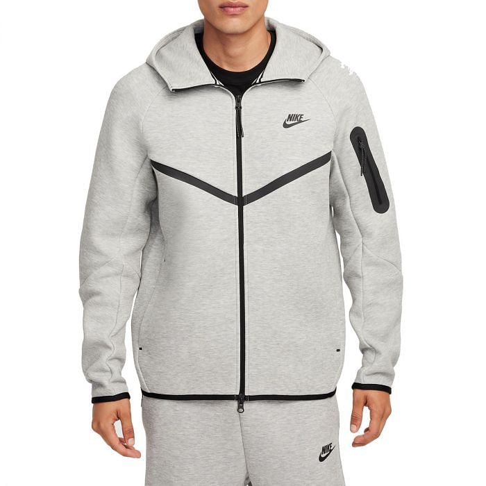 FELPA FULL ZIP CON CAPPUCCIO TECH FLEECE