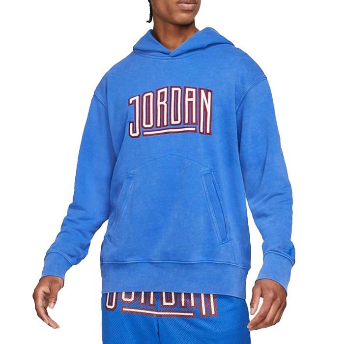 NIKE JORDAN FELPA CON CAPPUCCIO SPORT DNA 043803501 480 GAME ROYAL Felpe Sport Style Uomo Moda