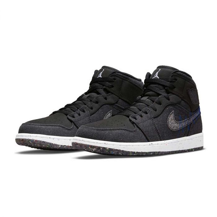 NIKE JORDAN AIR JORDAN 1 MID SE 043446401 001 BLACK MULTI COL Tutte Sneaker Scarpe