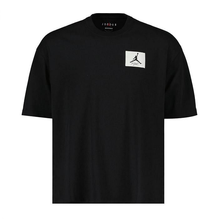 NIKE JORDAN T SHIRT FLIGHT ESSENTIAL OVERSIZE 047293301 010 BLACK Maglie Sport Style Uomo Moda