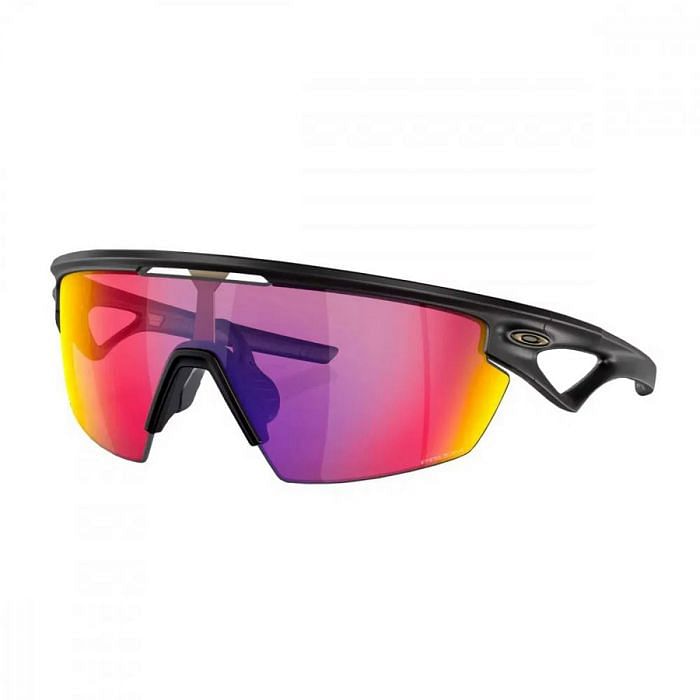 OAKLEY OCCHIALE SPHAERA PRIZM ROAD 049776301 03 MTTBLK W PRIZM Occhiali Accessori Running Sport