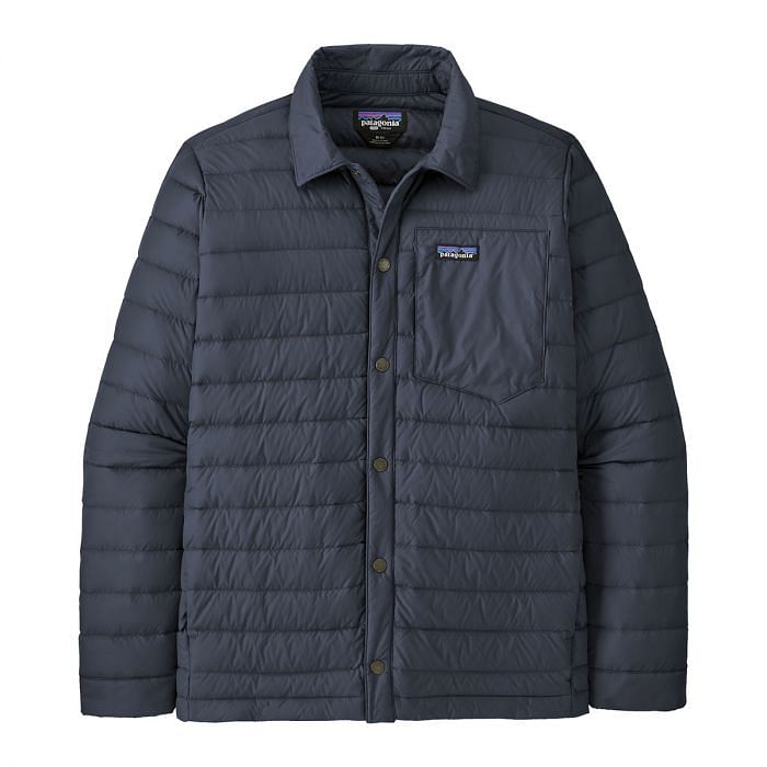 PATAGONIA PIUMINO DOWNDRIFT 3 IN 1 046637101 SMDB SMOLDER BLUE Giacche Abbigliamento Montagna Sport
