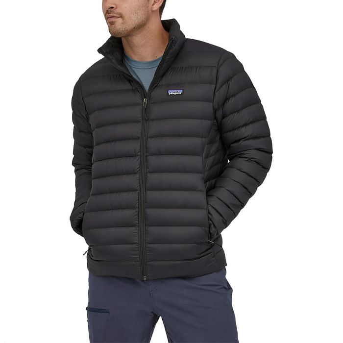 PATAGONIA PIUMINO DOWN SWEATER 046642101 BLK BLACK Giacche Abbigliamento Montagna Sport