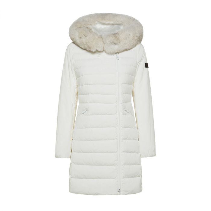PEUTEREY PIUMINO LUNGO ZIP LATERALE SERIOLA DONNA